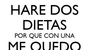 ¿Listos para hacer dieta?